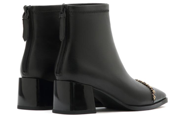 (W) Staccato Ankle Boot 'Xiao Xiang Feng Square Toe Chunky Heel' 圖 8