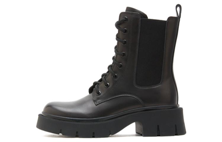 (Women) Staccato Ankle Boots 'Motorcycle Chunky Black' X4817DZ2