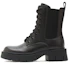 Buy (W) 스태카토 앵클부츠 '모터사이클 청키 블랙' (Staccato ankle boots 'motorcycle chunky black') X4817DZ2