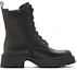 Order (W) 스태카토 앵클부츠 '모터사이클 청키 블랙' (Staccato ankle boots 'motorcycle chunky black') X4817DZ2