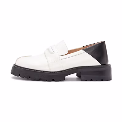 (W) Staccato Baili Group 'British Retro Thick Sole Loafer'