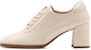 (W) Staccato Beige 'Akademi Gaya Britain Vintage Tumit Lace-up Hujung Petak' SZPEBW05DD1CM1