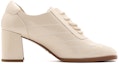 Order (W) Staccato Beige 'Akademi Gaya Britain Vintage Tumit Lace-up Hujung Petak' SZPEBW05DD1CM1