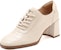 (W) Staccato Beige 'Akademi Gaya Britain Vintage Tumit Lace-up Hujung Petak' SZPEBW05DD1CM1