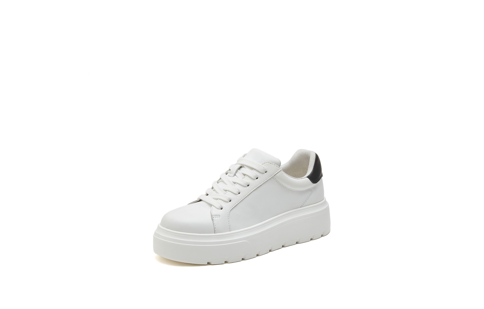 (W) Staccato Belle International 'Platform White Sneakers'