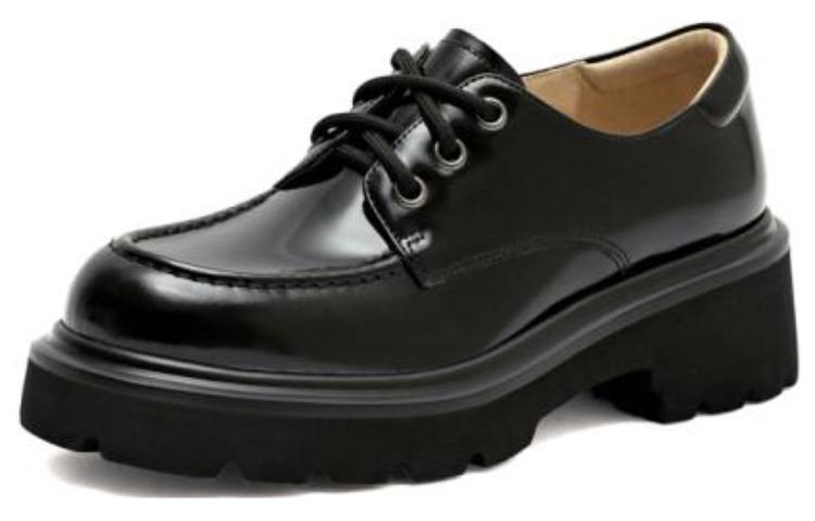 (W) Staccato Belle International Casual Shoes 'Cool Black Retro British Thick Sole' 圖 2