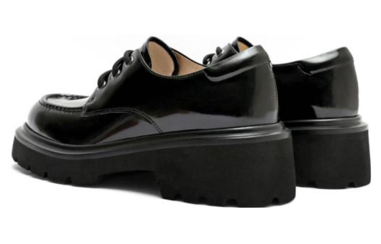 (W) Staccato Belle International Casual Shoes 'Cool Black Retro British Thick Sole' 圖 4
