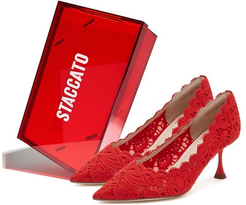 (W) 스타카토 부라노 '레이스 포인트 힐' (Staccato Burano 'Lace Point Heel') ED335AQ3 Sizing (W) 스타카토 부라노 '레이스 포인트 힐' (Staccato Burano 'Lace Point Heel') ED335AQ3