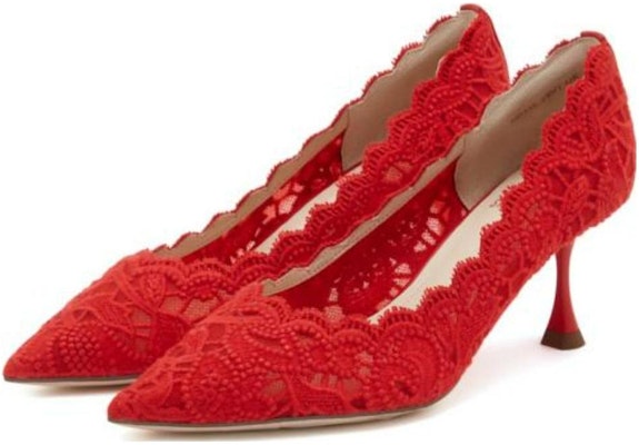 (W) 스타카토 부라노 '레이스 포인트 힐' (Staccato Burano 'Lace Point Heel') ED335AQ3 1