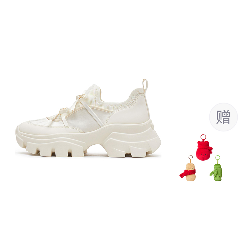 (Women) Staccato Butterfly Island Pink Platform Sneakers Retro Comfortable Casual ECE83