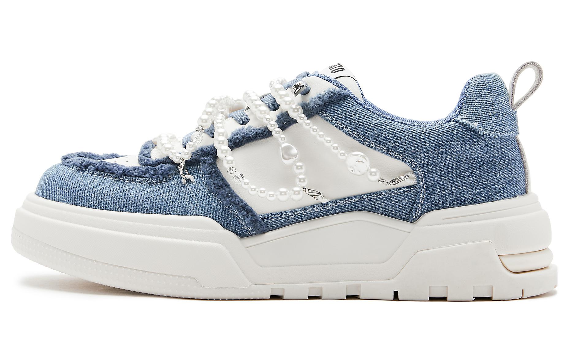 (Women) Staccato Canvas Low Top 'American Retro Platform' S3026CM3