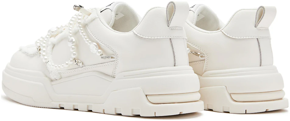 (W) Staccato Canvas Low Top 'American Retro Platform' Sneakers Retro Amerika S3026CM3 8