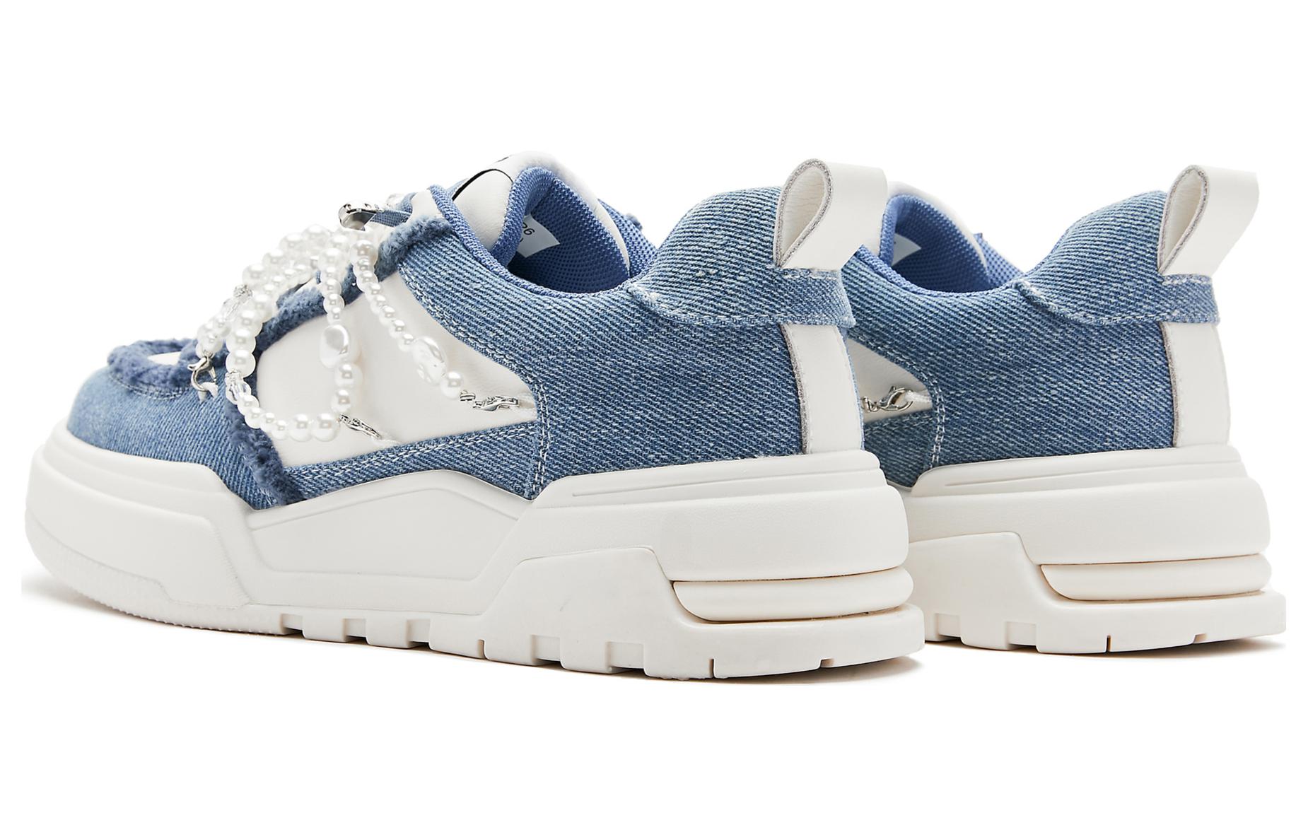 Shop (W) Staccato Canvas Low Top 'American Retro Platform' Sneakers Retro Amerika S3026CM3