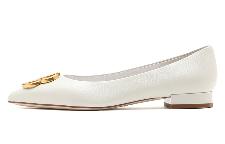 (Women) Staccato Casual Pointed Flat 'Beige' SZPEBZ09DD1CQ1