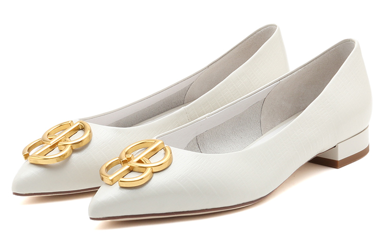 (W) Staccato Casual Pointed Flat 'Beige' 圖 3