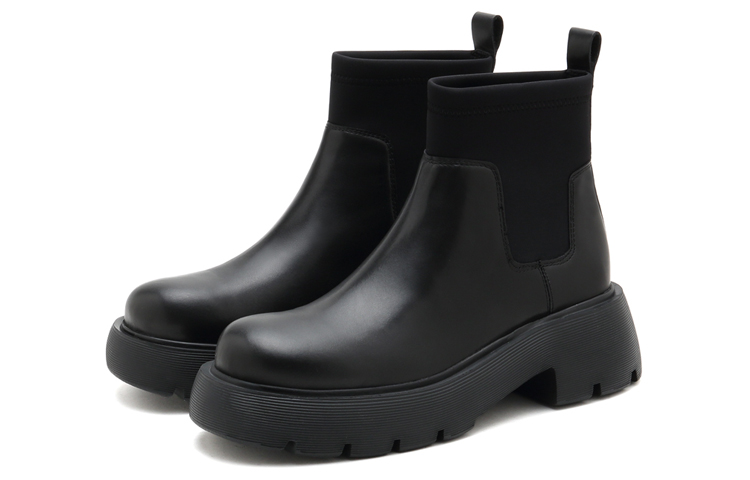 (W) Staccato Chelsea 'Black Elastic Thick Sole' 圖 3