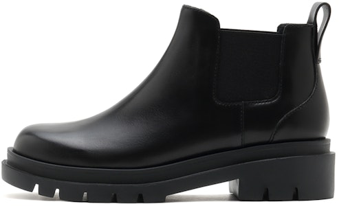 Staccato 思加圖 英倫風 耐磨厚底 時尚短筒切爾西靴 女款 黑色 Buy Staccato 思加圖 英倫風 耐磨厚底 時尚短筒切爾西靴 女款 黑色