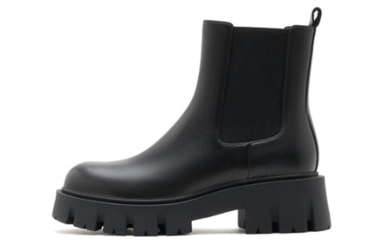 (W) Staccato Chelsea Boot 'British Style Chunky Black'