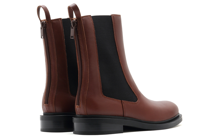 Shop (W) Bota Chelsea Staccato 'Crema Mate Marrón Oscuro' SZPEDE03DS8DZ1