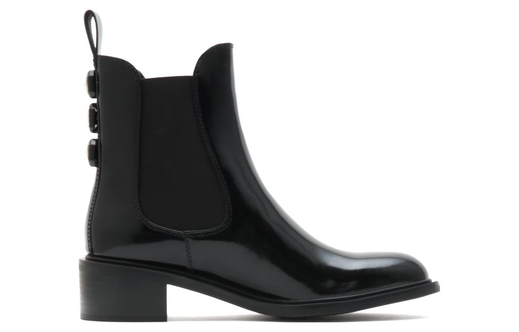 Order Staccato 思加圖 甜酷英倫風切爾西靴 女款 黑色