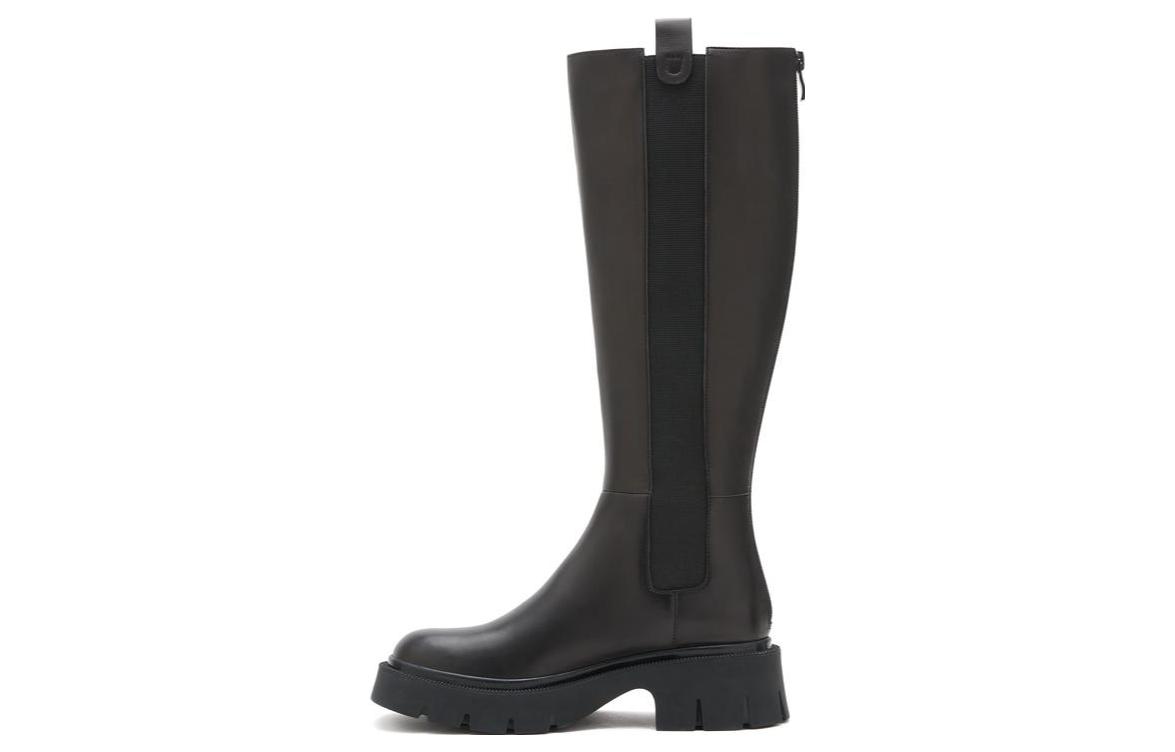 (Women) Staccato Chelsea High-Top Boots 'Black Knight Zip' X4828DG2