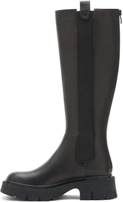 (W) スタッカート チェルシー ハイカットブーツ 「黒騎士ジップ」 X4828DG2 Buy (W) スタッカート チェルシー ハイカットブーツ 「黒騎士ジップ」 X4828DG2