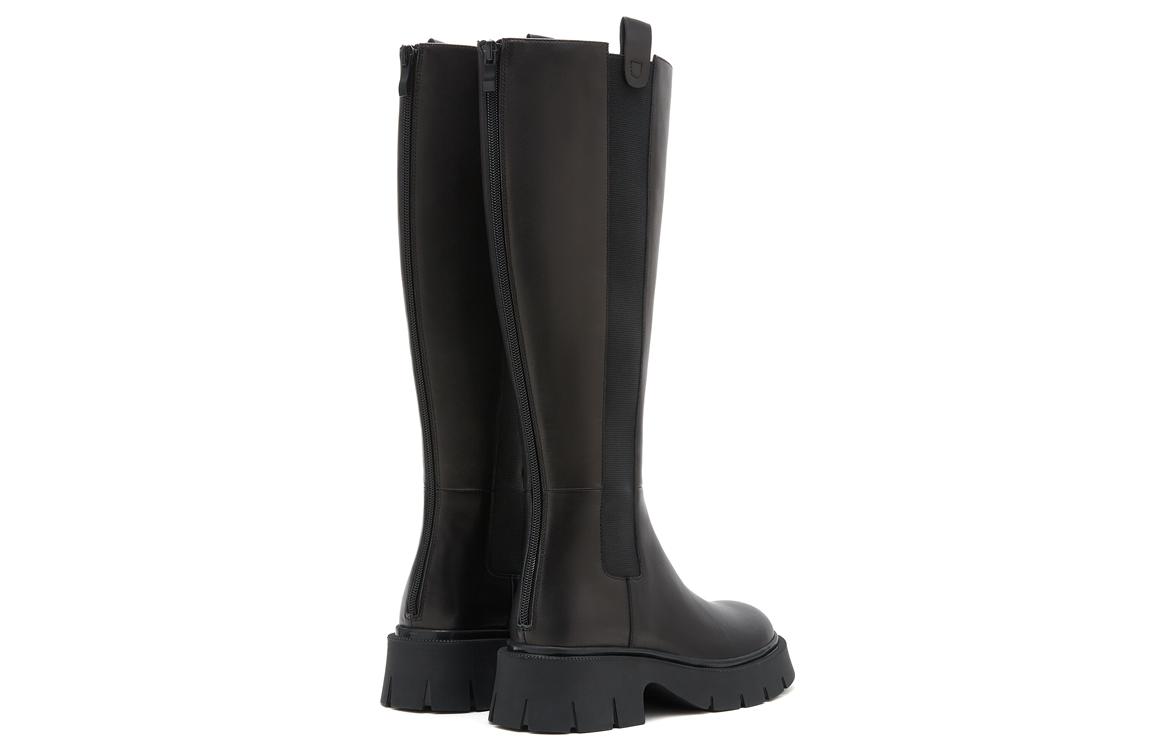 Lookbook (Women) Staccato Chelsea High-Top Boots 'Black Knight Zip' X4828DG2