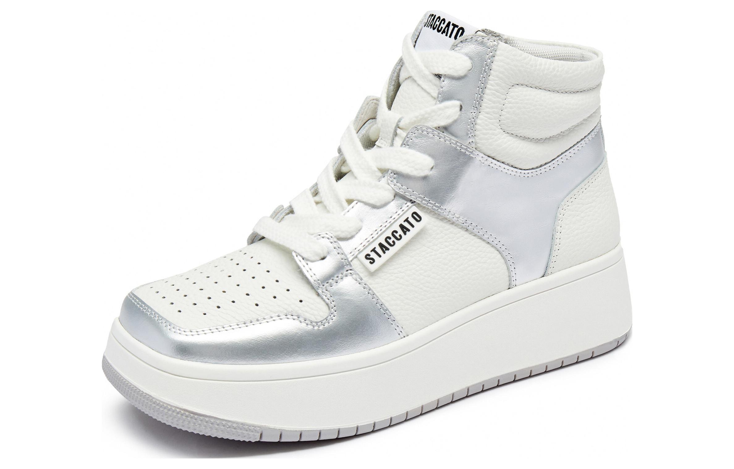 (W) Staccato Chunky High-Top Sneaker 'Thick Sole Leather' 圖 12