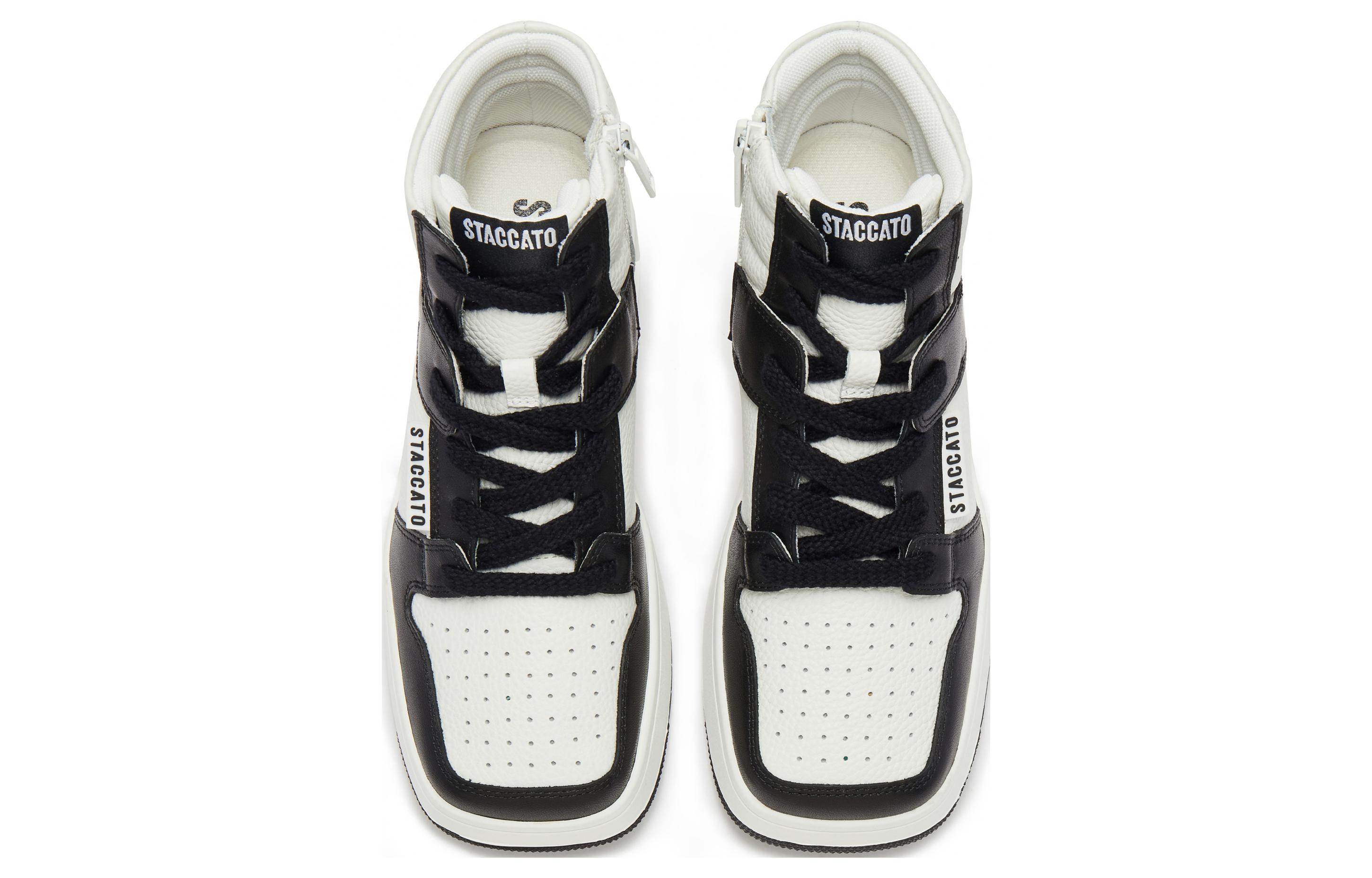 (W) Staccato Chunky High-Top Sneaker 'Thick Sole Leather' 圖 3