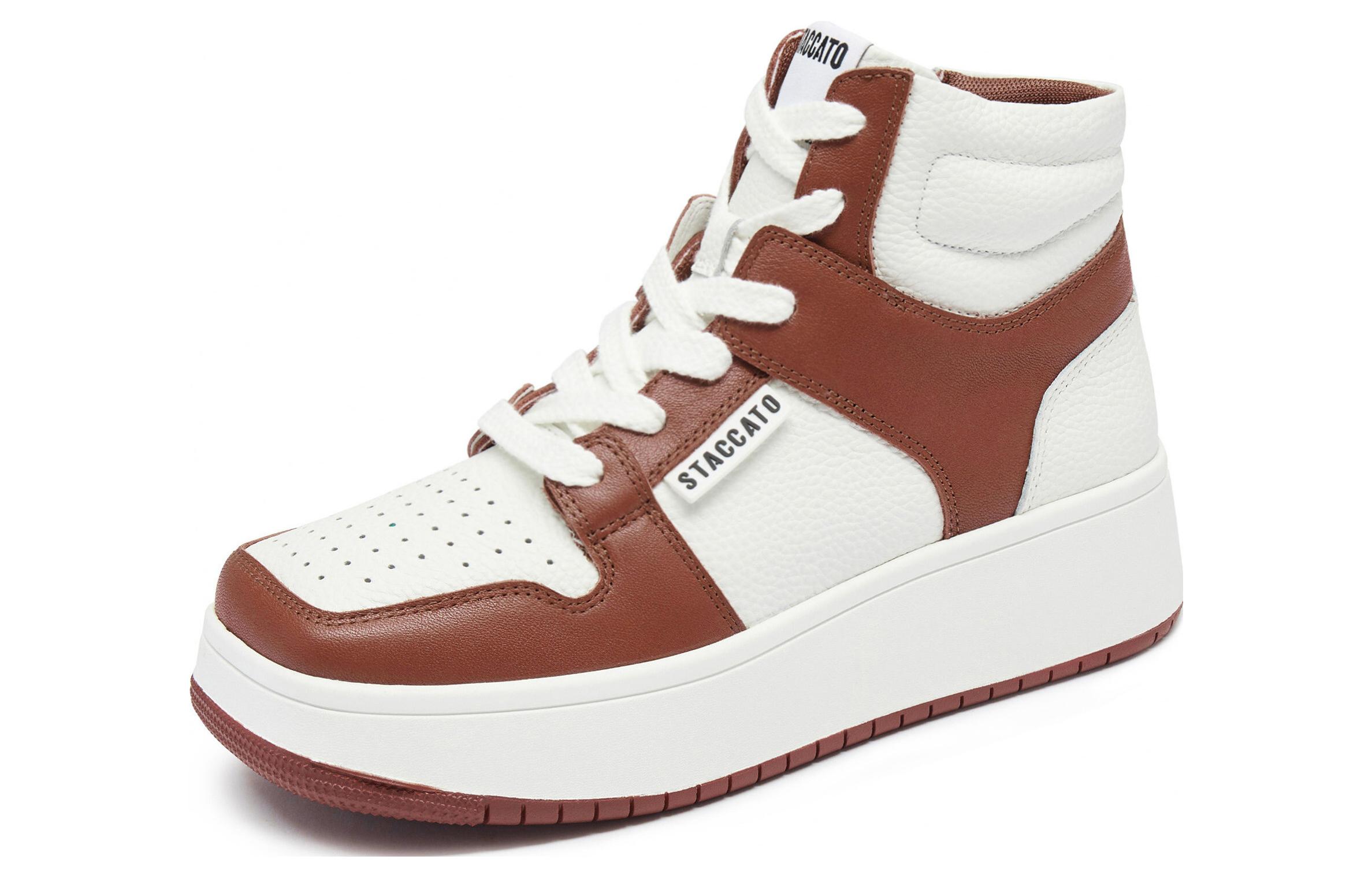 (W) Staccato Chunky High-Top Sneaker 'Thick Sole Leather' 圖 7