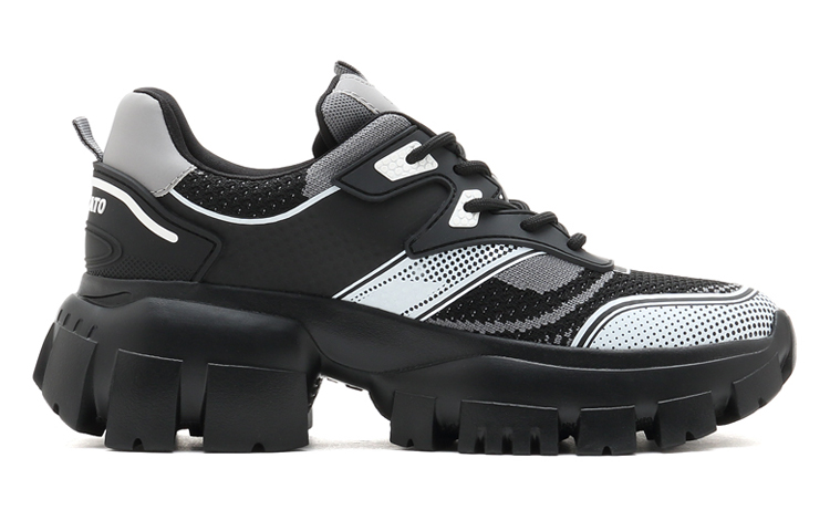 Order (Women) Staccato Chunky Sole 'Black Grey' SZPECE02DU1CM1