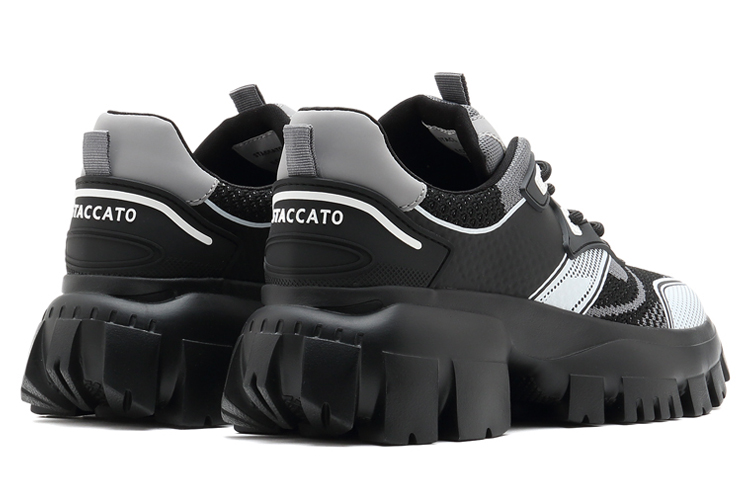 Shop (Women) Staccato Chunky Sole 'Black Grey' SZPECE02DU1CM1