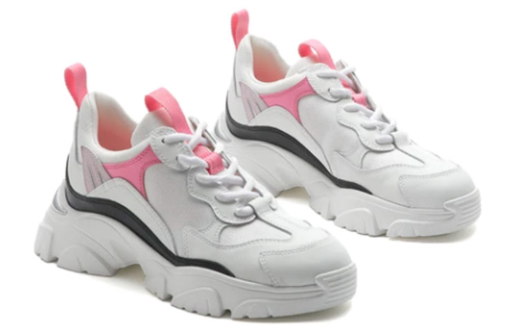 (W) Staccato Chunky Sole 'White Casual RNNR' 圖 4