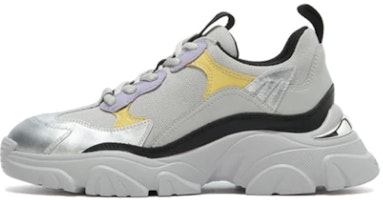 (Women) Staccato Chunky Sole Casual Running Shoe 'Silver' SZPEAT05DB1AM1 (Women) Staccato Chunky Sole Casual Running Shoe 'Silver' SZPEAT05DB1AM1