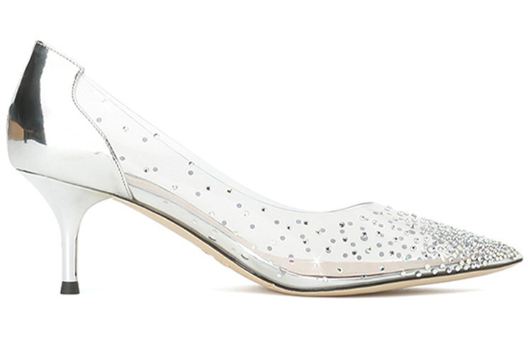 (W) Staccato Crystal Stiletto 'Silver' 圖 2