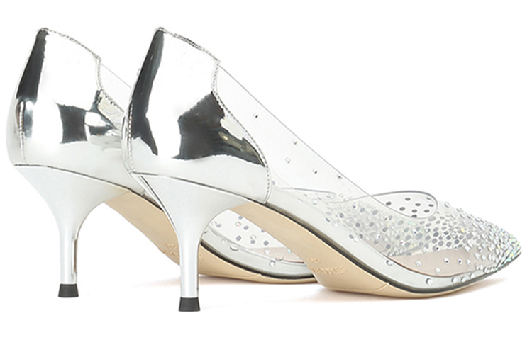 (W) Staccato Crystal Stiletto 'Silver' 圖 4