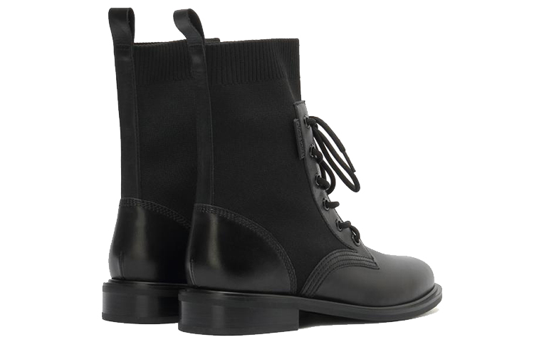 Shop (Women) Staccato Elastic Marten Boots 'British Style Slim Black' SZPEAJ04DU1DZ0
