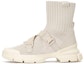Buy (W) But Staccato Elastic Platform Ankle Boot 'Beige' SZP9LI21DD1DZ0