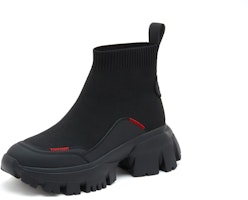 (W) Bota Plataforma Elástica Staccato 'Cuero de Primera Calidad' ECE44AD3 Cheap (W) Bota Plataforma Elástica Staccato 'Cuero de Primera Calidad' ECE44AD3