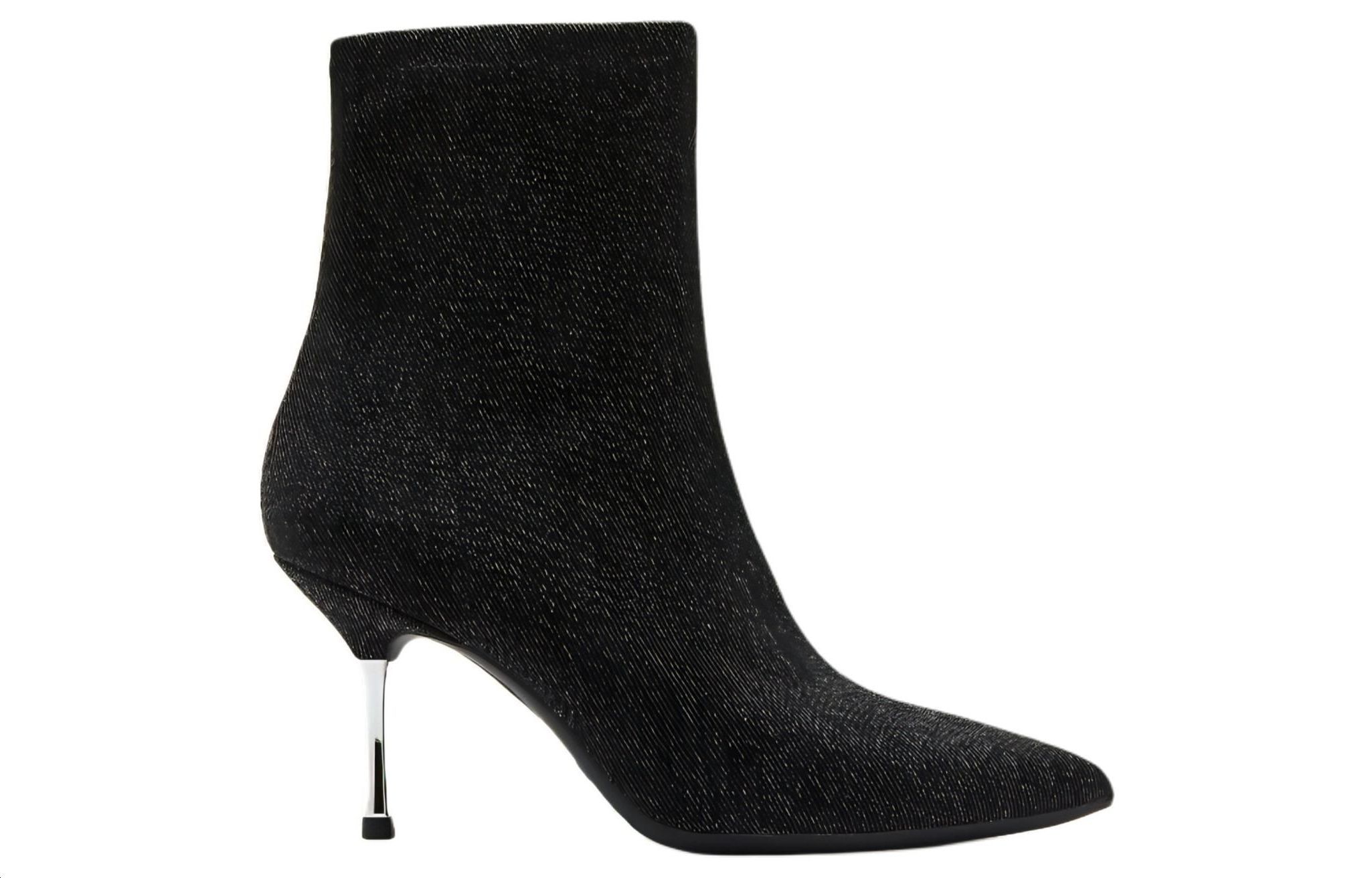 (W) Staccato Fabric Ankle Boots 'Denim Black' 'CMFTable Versatile Skinny Heel' 圖 2