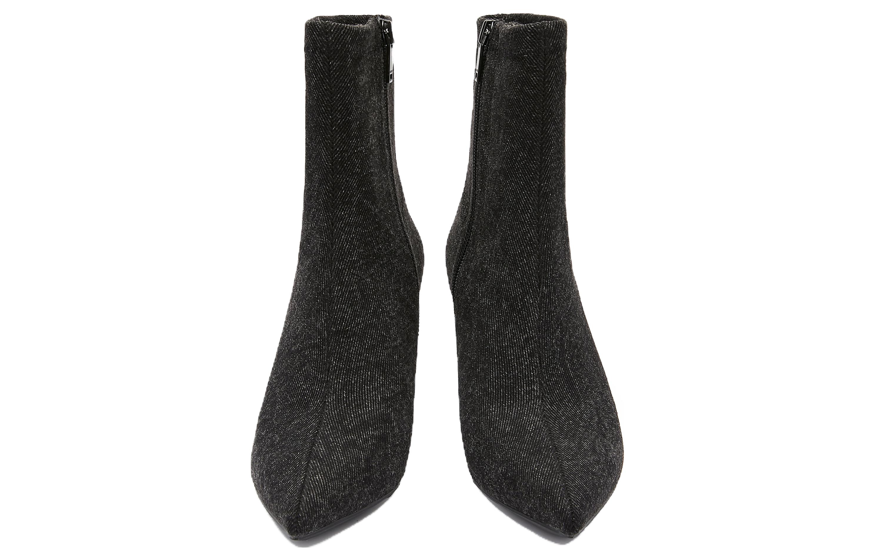 (W) Staccato Fabric Ankle Boots 'Denim Black' 'CMFTable Versatile Skinny Heel' 圖 4