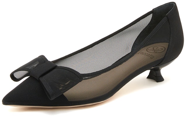 (Women) Staccato Fabric Black 'Fairy Bow Pointed Toe Kitten Heel' 9ER58AQ3 Order (Women) Staccato Fabric Black 'Fairy Bow Pointed Toe Kitten Heel' 9ER58AQ3