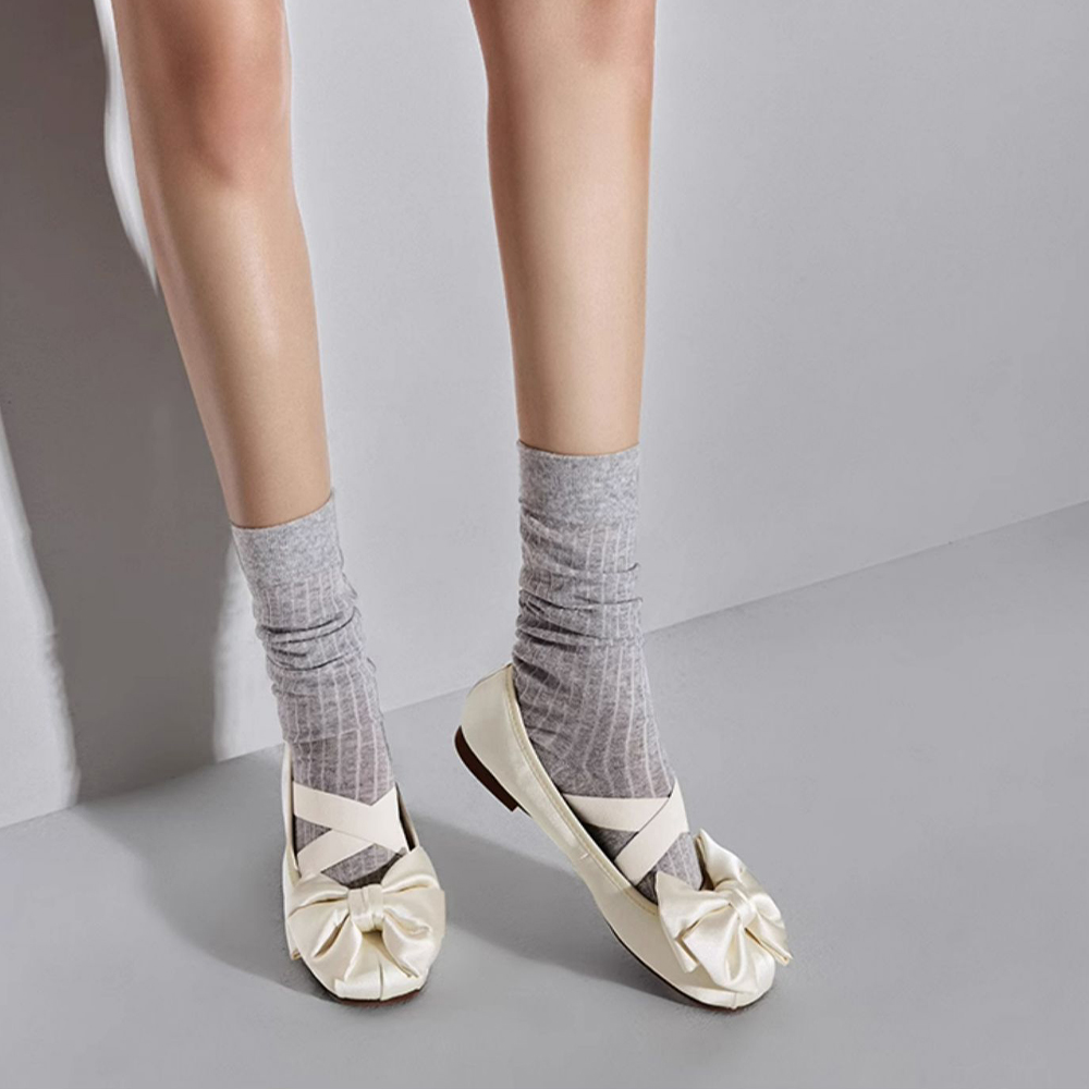 (W) Staccato Fabric Casual Shoes 'French Gentle Ballet Flat' 圖 5