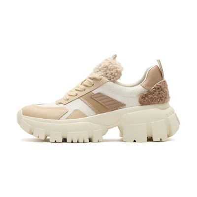 (W) Staccato Fabric Color-Block Chunky Sneaker 'Dad Shoe'