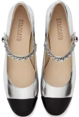 思加图staccato 織物 法式復古 粗跟 高跟鞋 6cm 女款 5