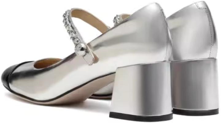 思加图staccato 織物 法式復古 粗跟 高跟鞋 6cm 女款 6