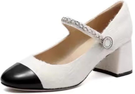 思加图staccato 織物 法式復古 粗跟 高跟鞋 6cm 女款 Order 思加图staccato 織物 法式復古 粗跟 高跟鞋 6cm 女款