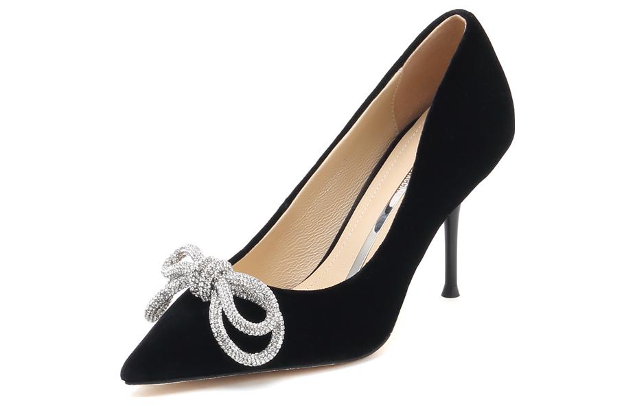 (W) Staccato Fabric High Heels 'Fairy Bow' 圖 2