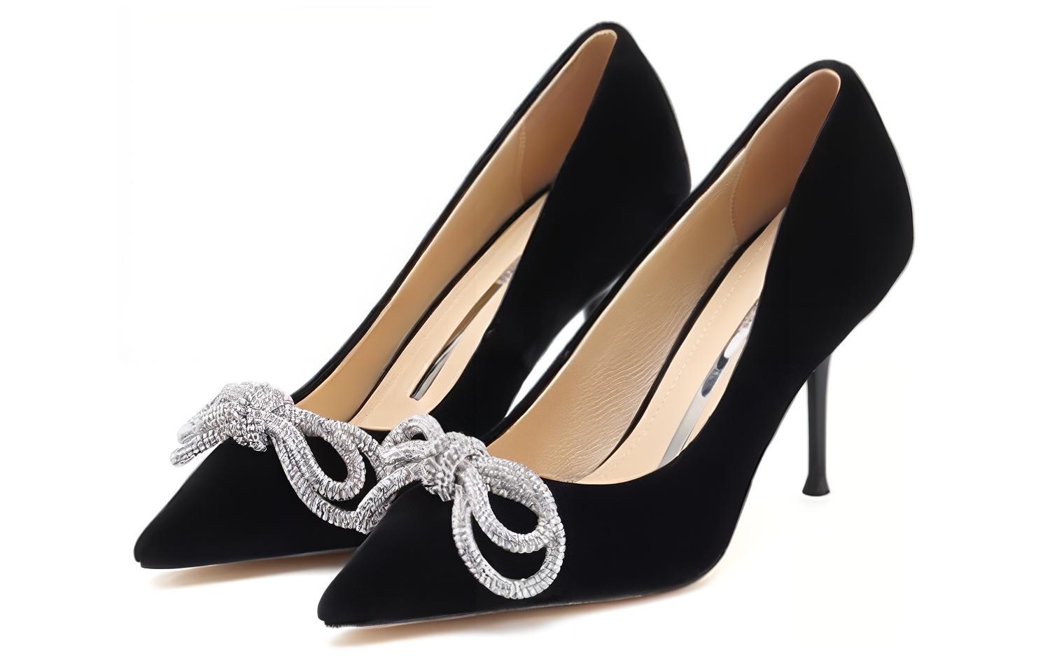 (W) Staccato Fabric High Heels 'Fairy Bow' 圖 3