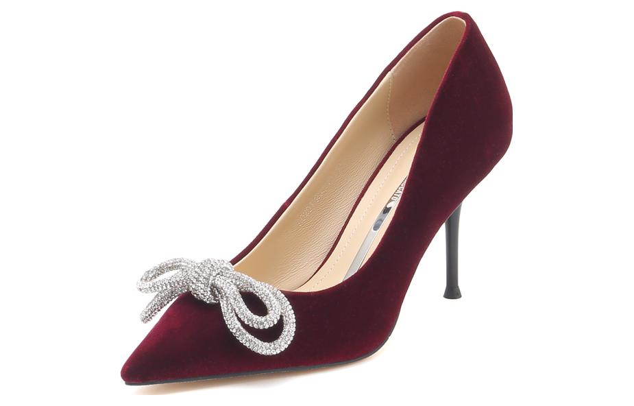 (W) Staccato Fabric High Heels 'Fairy Bow' 圖 6